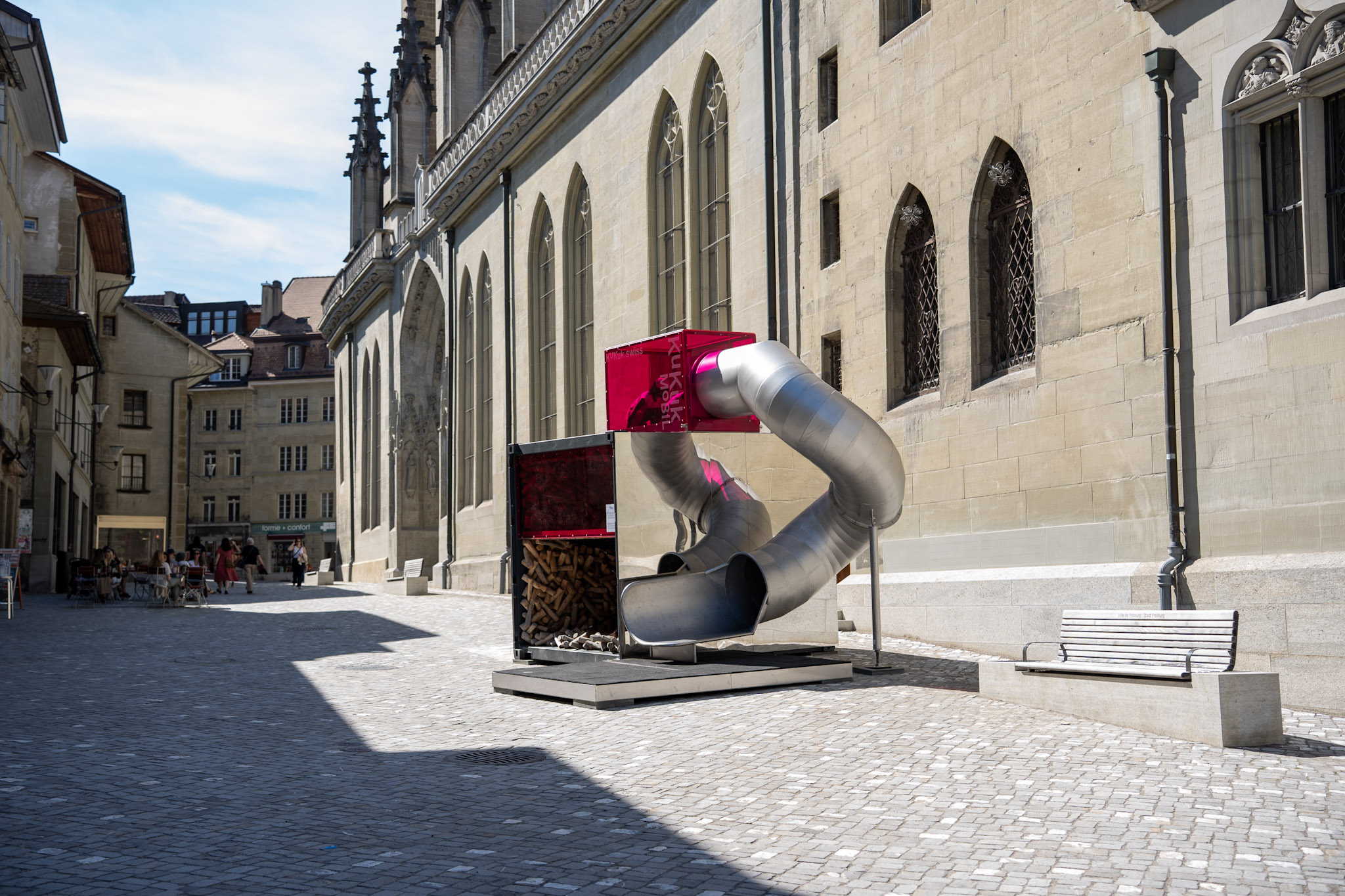 Mobile Spielräume zu Besuch in Fribourg
